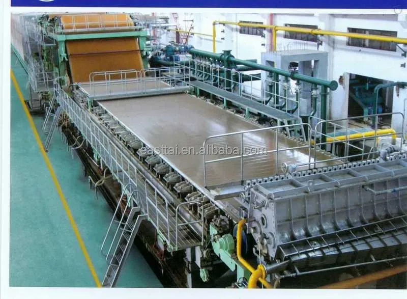 Paper mill writing printing paper machine
