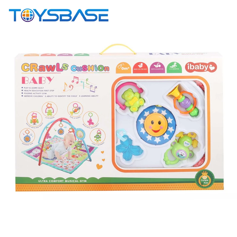 
2019 Hot Sale Play Mats Babies Toys For Kids Indoor Play Gym Mats With Music Baby Activity Gym 