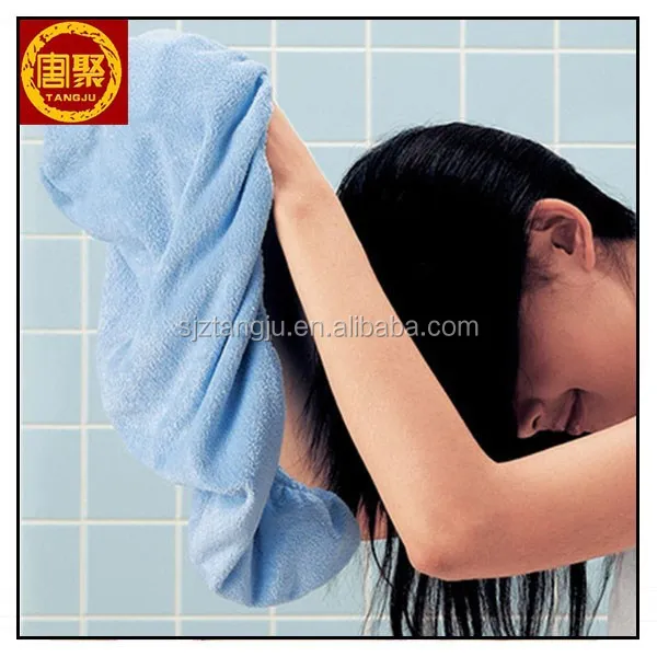 Aquis Essentials Microfiber Hair Turban with Button Closure, Celadon 1 ea