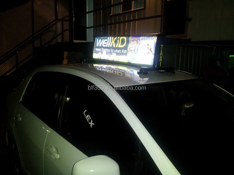  Реклама на такси