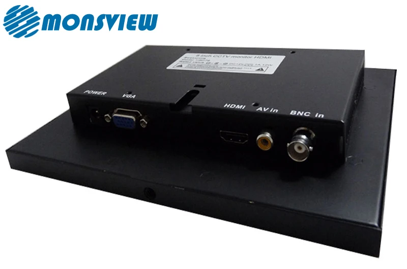 
Surveillance Camera 7 Inch CCTV Monitor with VGA BNC AV HDMIed input 