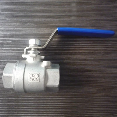 1000WOG SS304 Threaded SS Ball Valve