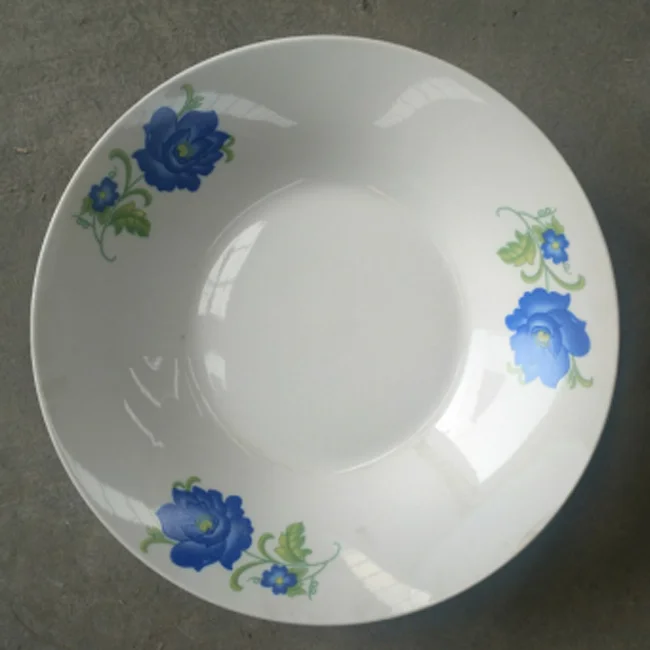 Оптовая продажа дешевые 8 дюймов для супа тарелки керамические пластины в наличии на складе