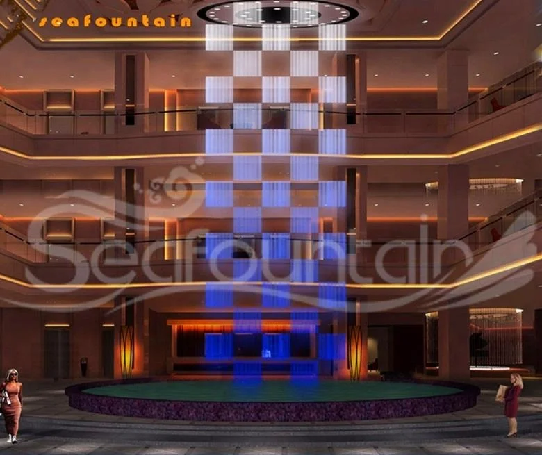 china high-tech digital water curtain water wall