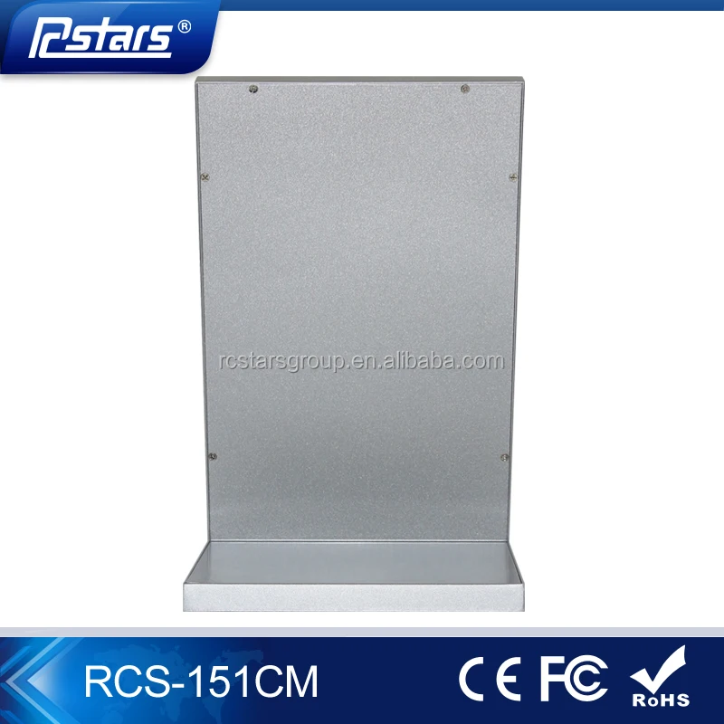 Table top advertising monitor TFT type LCD screen Small size 15.6 inch Full HD touch lcd monitor(RCS-151CM)