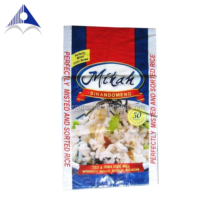 Pp сплетенный мешок для риса и пшеничной муки оптовая продажа