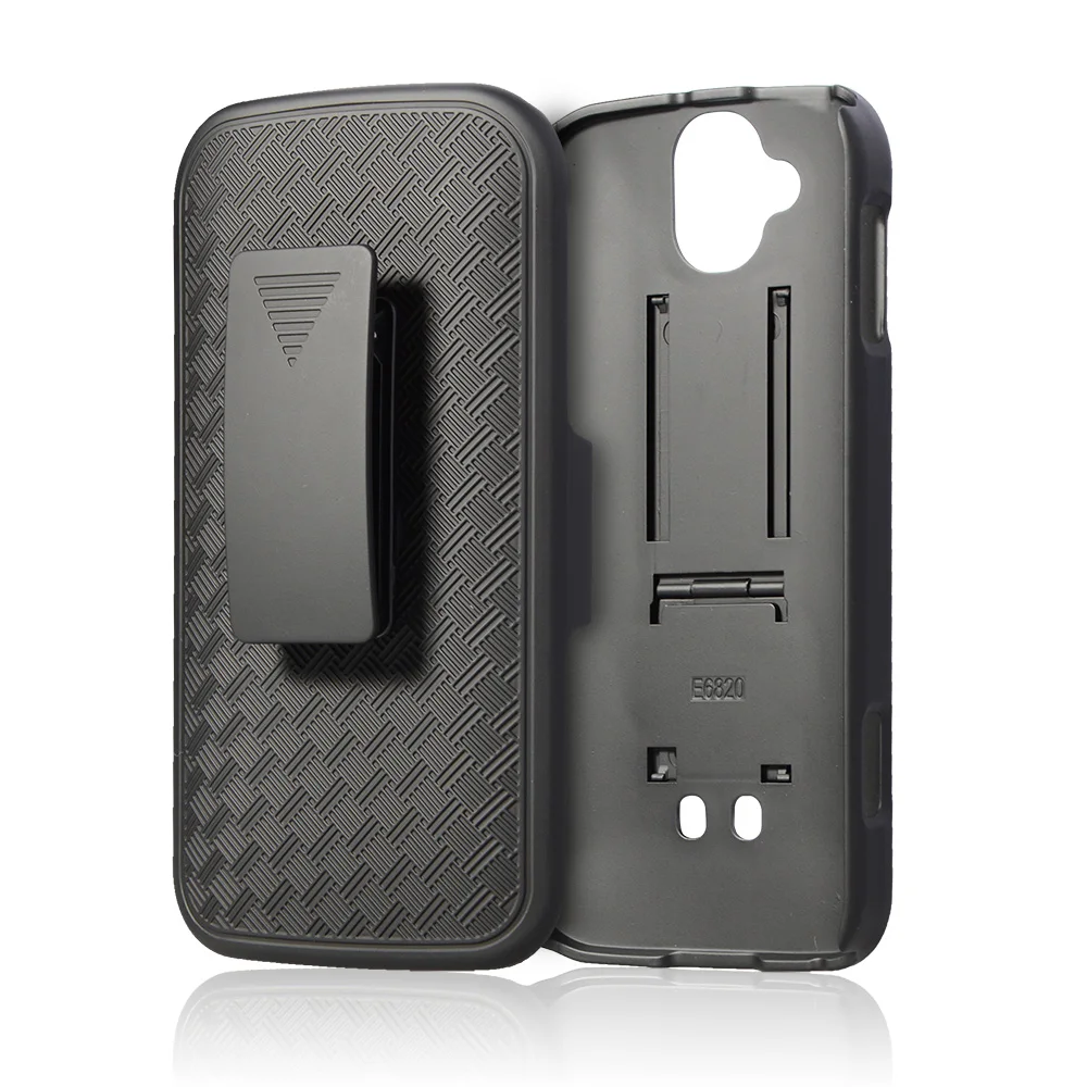 most selling product in alibaba belt clip hybrid bulk phone hard pc case cover for Kyocea E6820