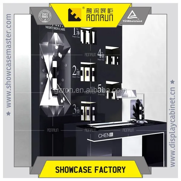 Luxury and famous cosmetic shop interior design for italian cosmetic brands