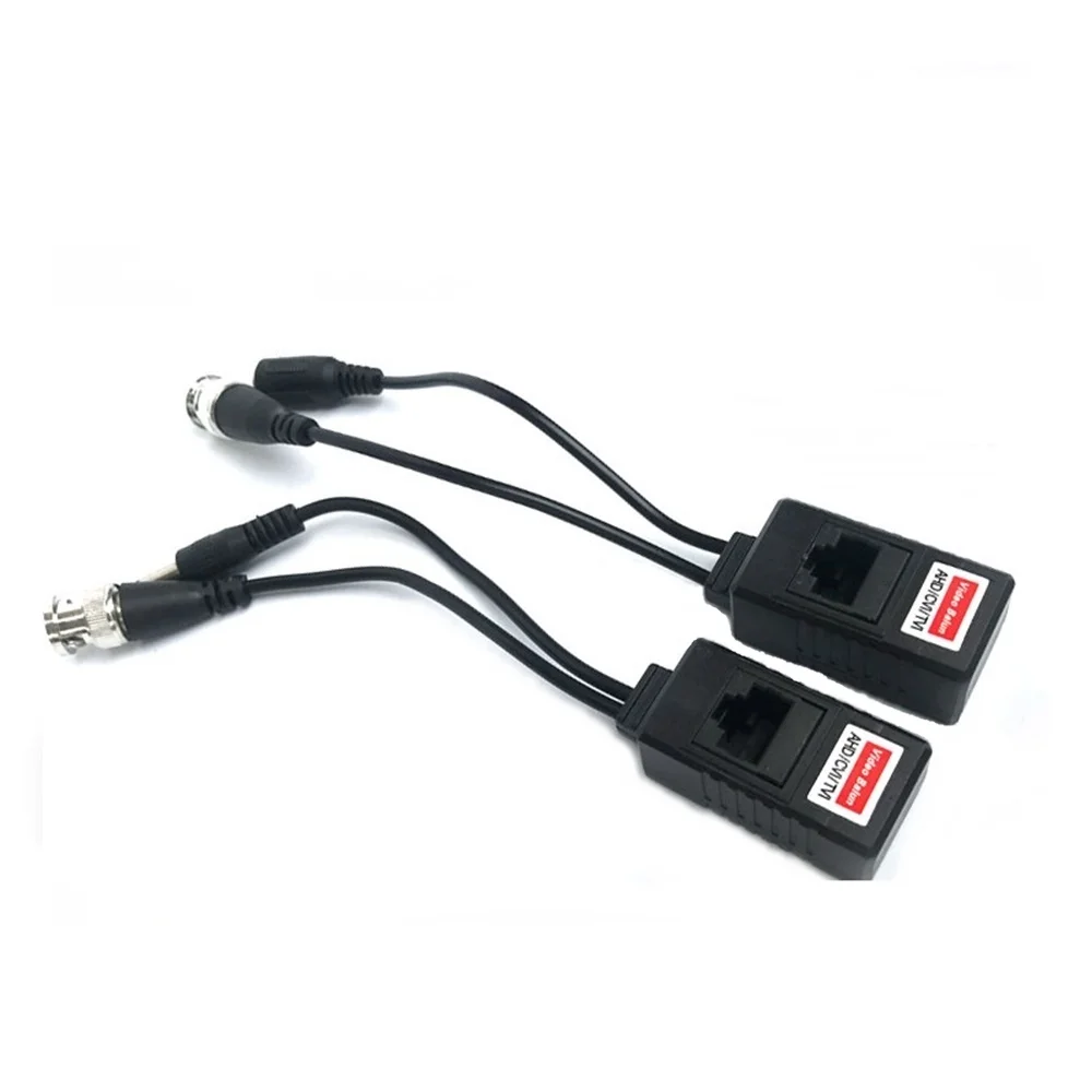 1ch пассивный 720p/1080p CVI TVI AHD HD BNC к RJ45 преобразователь CCTV Video Balun с питанием