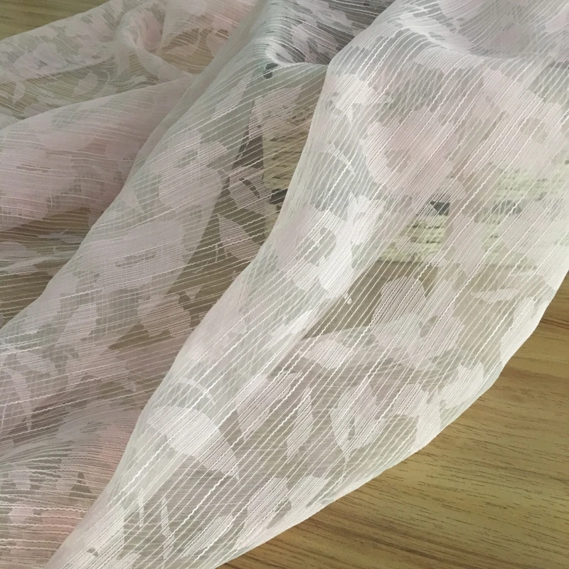 Raw silk fabric silk organza fabric bridal fabric 5mm