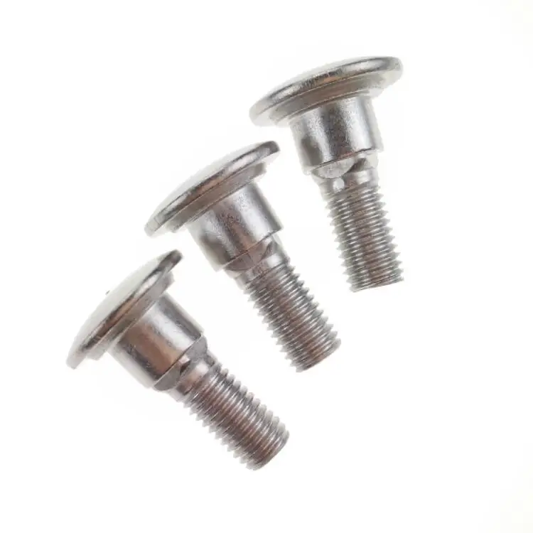 Винты-каретки из нержавеющей стали на заказ болты крепеж с круглой шейкой и плоской головкой M8