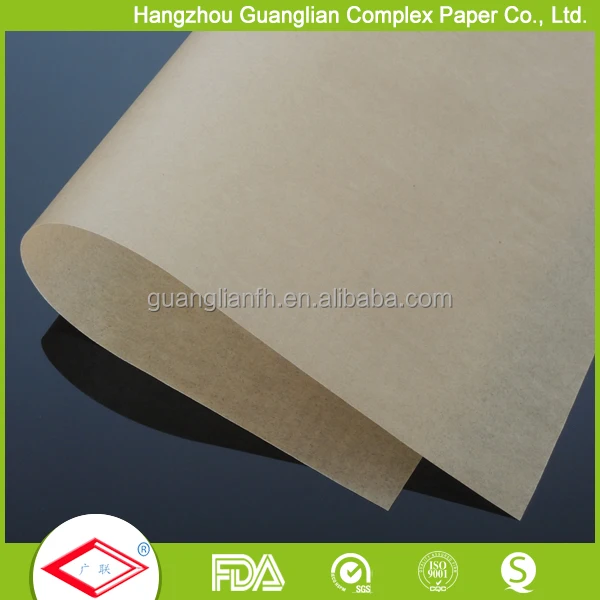 
2017 New Product Brown Color Baking Paper 