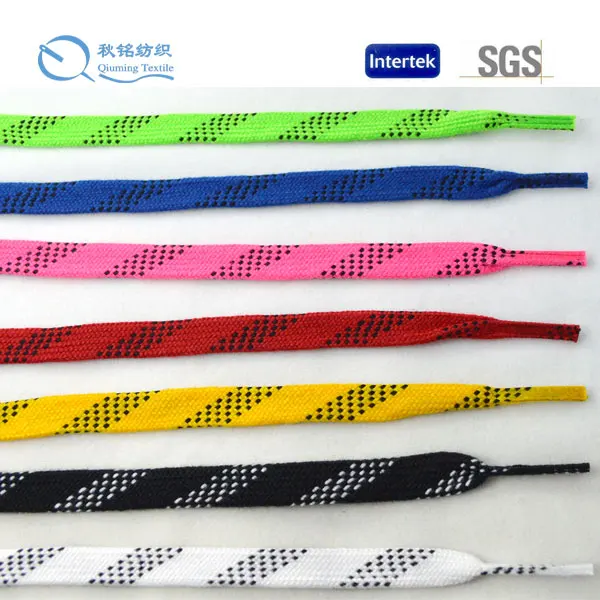 Прямая поставка с завода, низкая цена, цветные Вощеные шнурки для обуви, индивидуальные печатные шнурки оптом