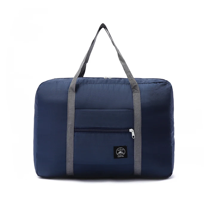 Manufacturer Polyester Portable Duffel Tote Folding Travel Trolley Duffel Bag Nylon 48*32*16cm Tb2016072202 CN;ZHE 220g JF