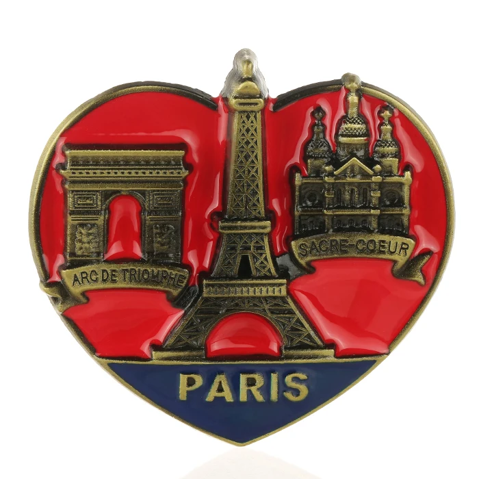 QATAR tourist souvenir metal fridge magnet in simicircle shape