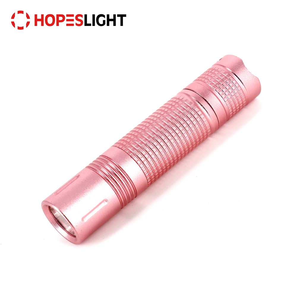Promotional Metal 1 AA Battery Powerful Small Torch Light Bulk LED UV Flashlights 365NM