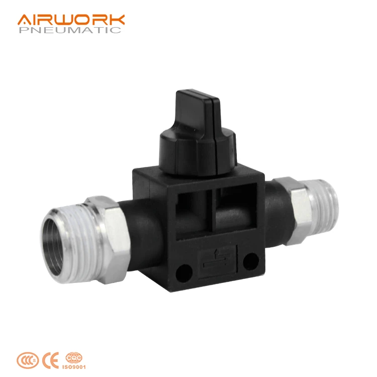 PA Pneumatic Plastic Air Speed Controllers Push In Fittings One Way Pipeline Throttle Valve