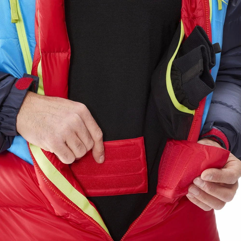 Outdoor Winter Expedition Down Overall Men One Piece Ski Down Suit