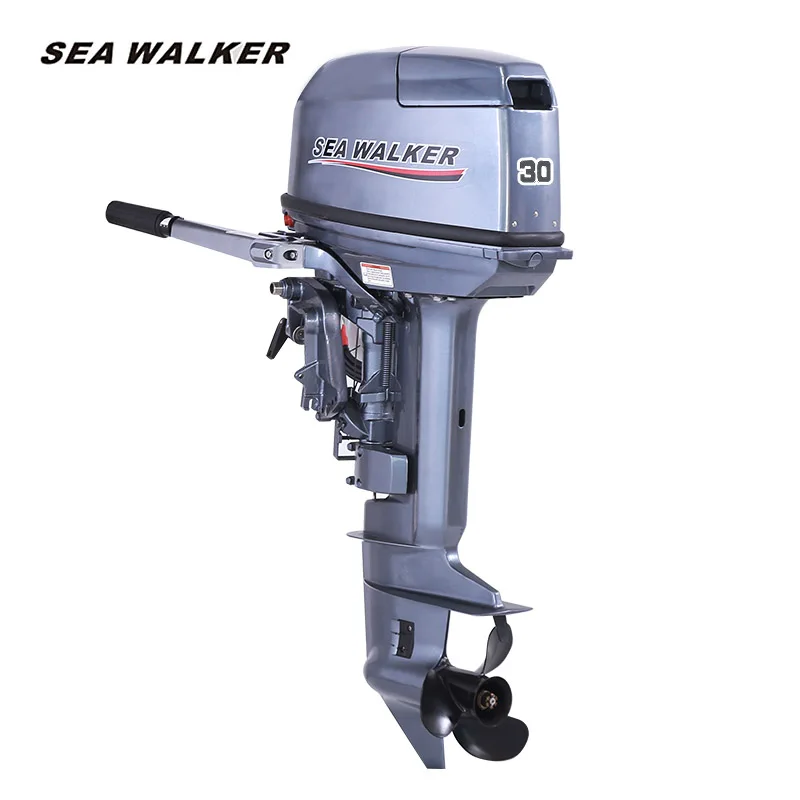 water Jet drive pump  with  2 stroke 30HP outboard motor boat marine engines