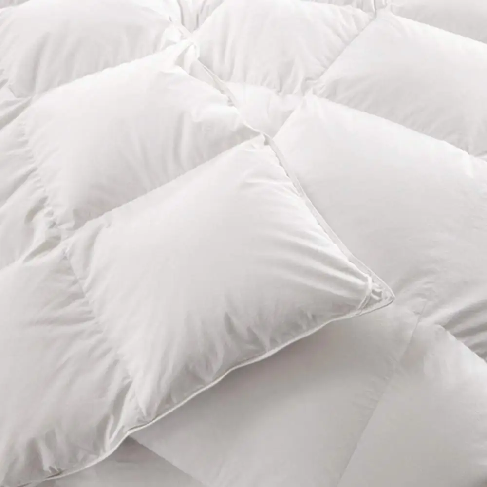 China Supplier Hotel 100% Cotton Bedding Comforter quilt Luxury Bedroom  Down Duvet