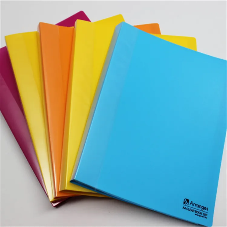 hot sell a4 plastic display folder