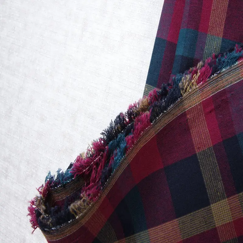 100% cotton fashion yarn-dyed fabric for women