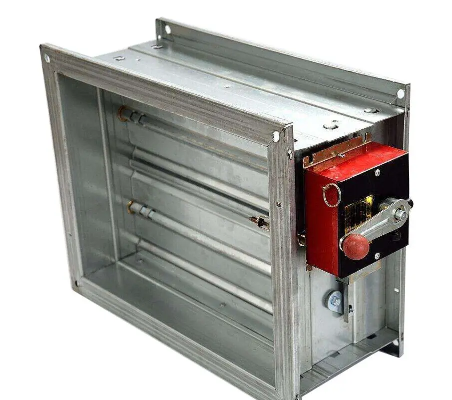 Fire Damper and Smoke exhaust and fume damper In stainless steel  or galvanized steel for ventilation system