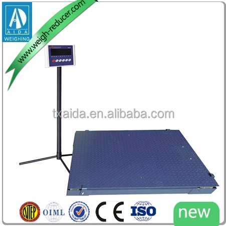 digital weighing 3t digital platform floor electronic scale