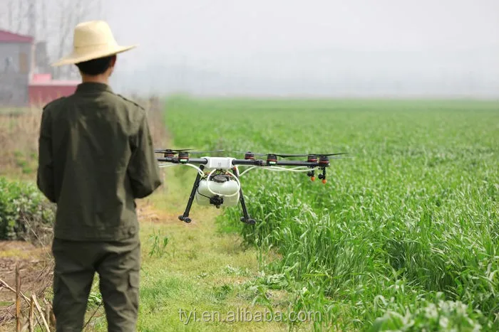 Новый DJI MG-1plant аппарат для охраны сельскохозяйственных угодий культур распыления дрона с дистанционным управлением пустой виде объемлющей рамки из углеродистого волокна 10 кг