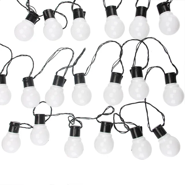 10M 38 LED globe String Light Outdoor Fairy Lights Garland G50 Bulbs Garden Patio Wedding party christmas Decoration Light Chain