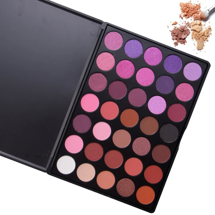 
Wholesale Newly makeup cosmetics matte 35 color naked eyeshadow palette private label 