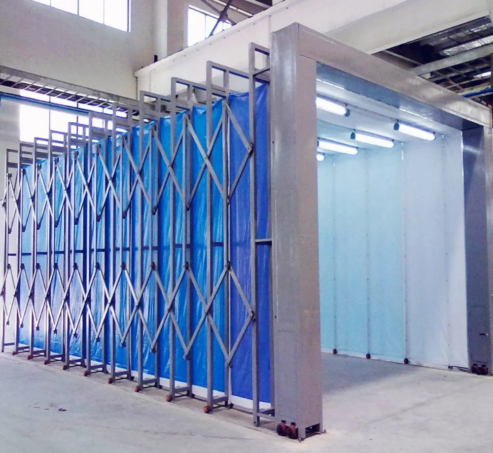 JD-A10 Retractable Spray Booth Paint Room Spraying Booth