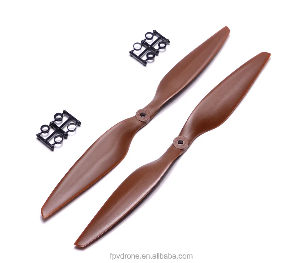 1245 12 X 4.5 CW CCW Propellers 12 inch 2 Blades Carbon Fiber Nylon Balance Props for ZD550 RC Quadcopter Multicopter 1 Pairs