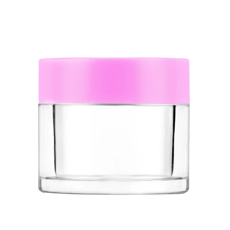 Factory Wholesale 1 oz Dip Powder Jar High Quality and Transparent Acrylic