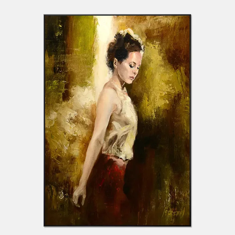 Home goods art famous modern abstract watercolor paintings giclee printers sale
