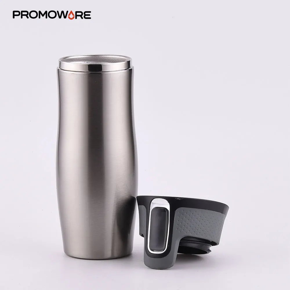 Wholesale Auto Seal West Loop Travel Mug Stainless Steel Autoseal Travel Mug 16 oz with Easy-Clean Lid TMSS0302