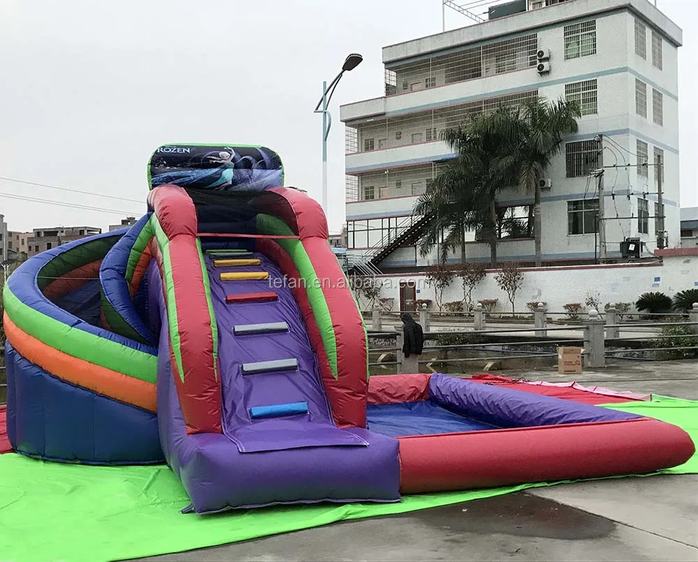 Giant bouncing castle inflatable bouncer air slide for kids