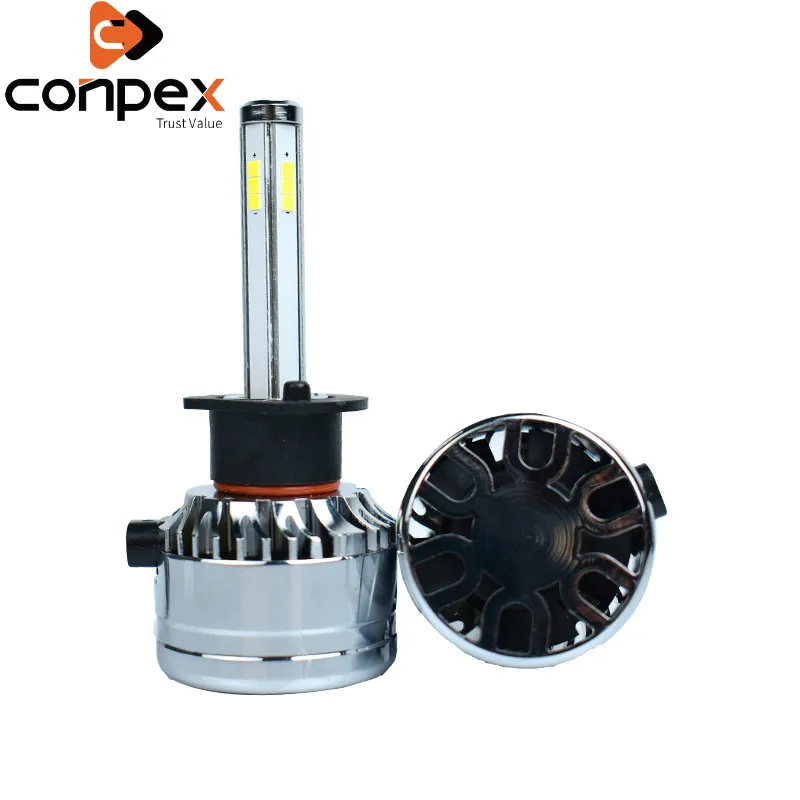 Conpex M4 4Sides H1 LED Car Headlight Bulbs