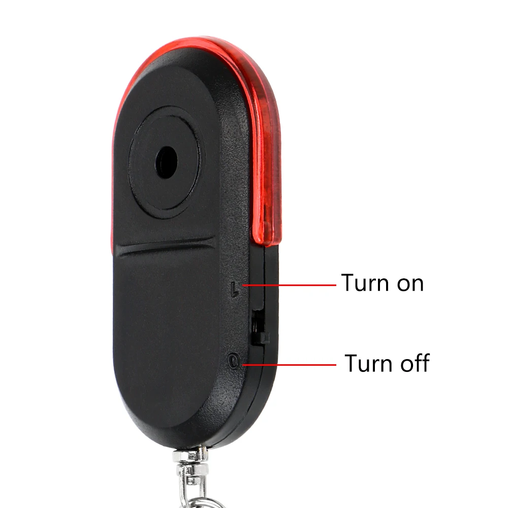 China Supplier Quality Wholesale Smart BT Key Finder Whistle Keyfinder New Idea Key Chain Light