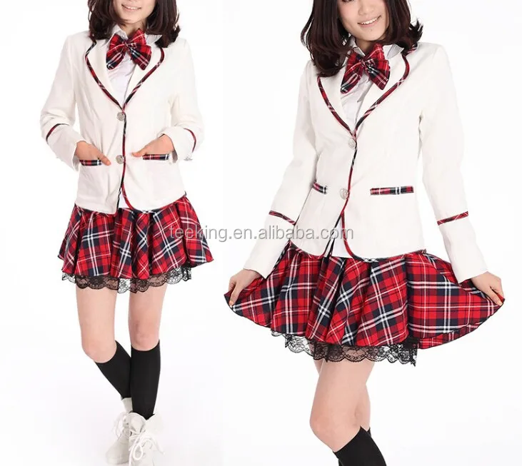 wholesale 2022 fashion style korean high school uniforms