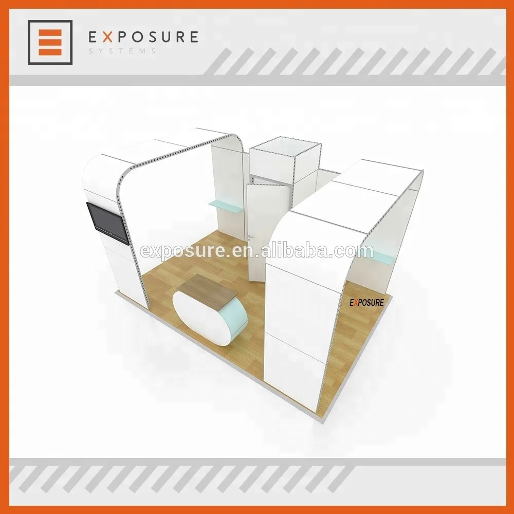 Exhibition stand 6x3, tradeshow booth, exhibition stall