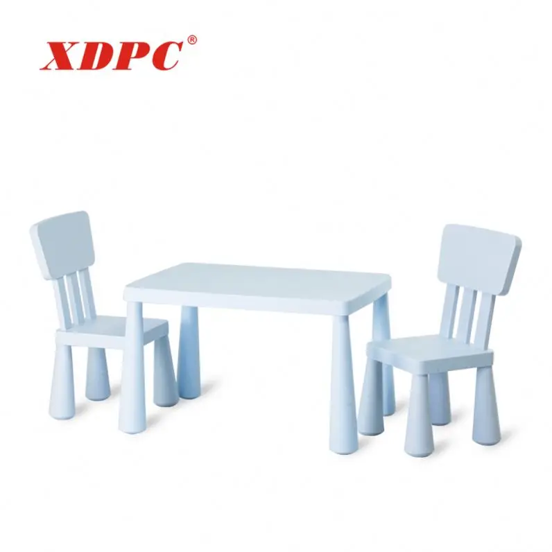 china wholesale plastic children table chair cafe kids furniture