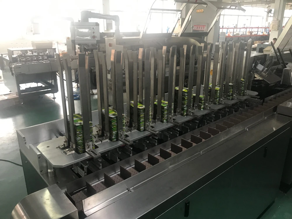 ZH-120D Automatic Horizontal Plaster Bag Carton Box Packing Machine