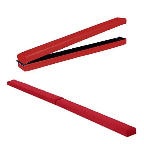 
Home Gymnastics Folding Training Low Tumbling Balance Beam to Improve Beam Skills Best for Beginners, Gymnasts and Cheerleaders 