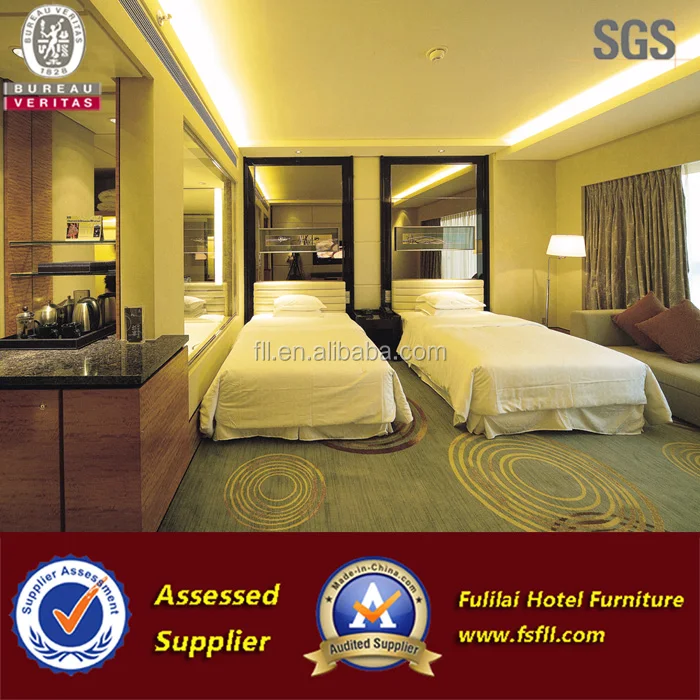 
Turkish modern hotel wood bedroom furniture sets 