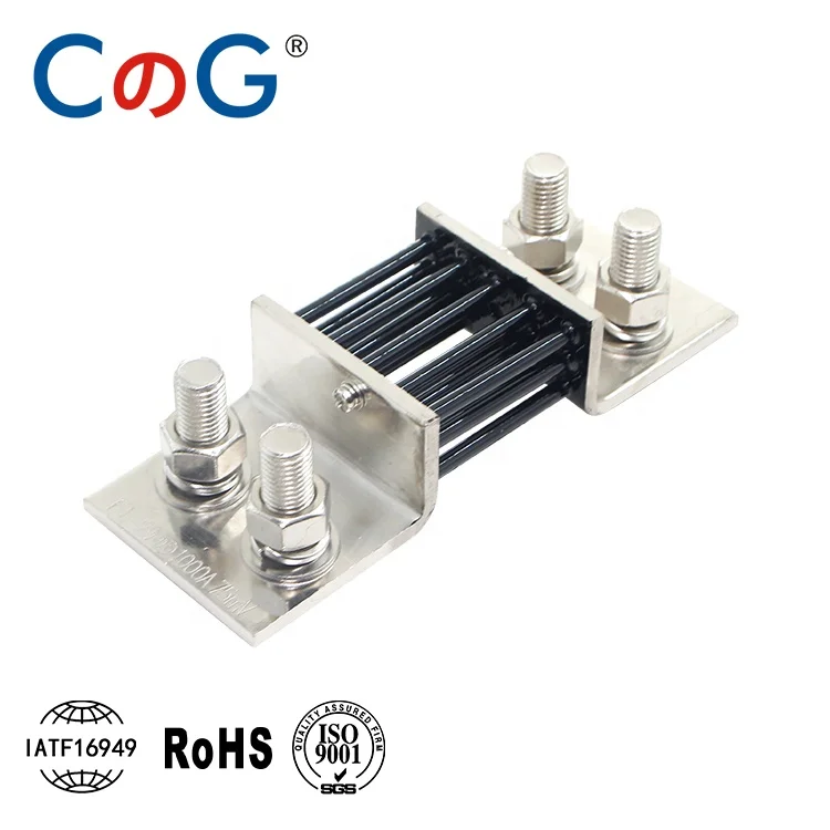 CG FL-29 1000A портативный точный шунт CL0.2 токовый резистор Manganin