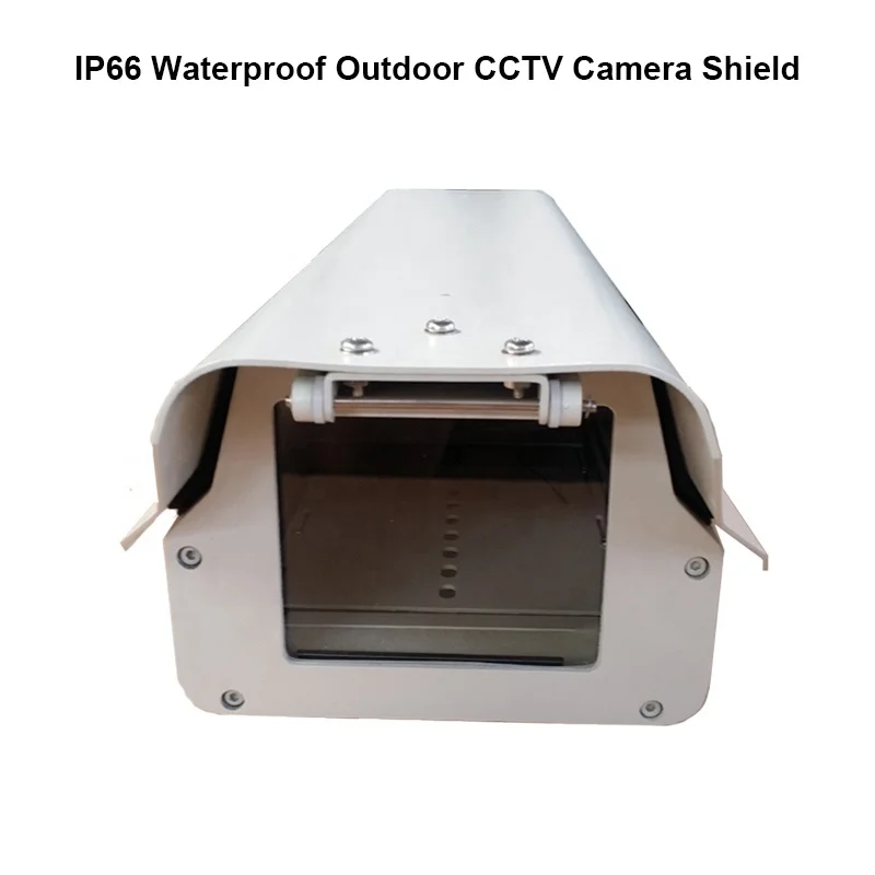 Открытый алюминиевый сплав защитный корпус с обогревателем вентилятор стеклоочистителя для камеры видеонаблюдения