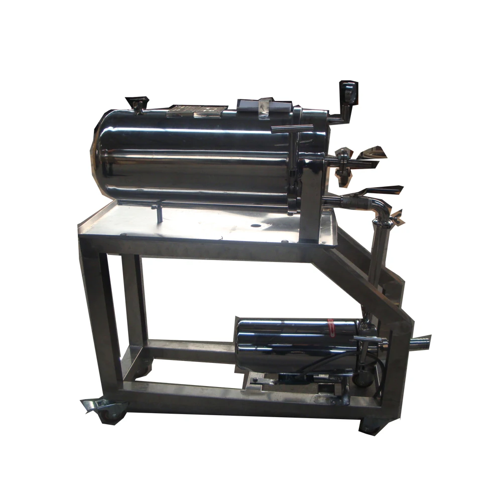 
Stainless steel Diatomite filter used in beverage filtration 