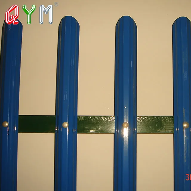 Ornamental Iron Steel Garden Palisade Fence Gate