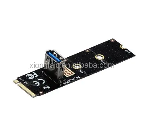 Переходник NGFF на PCI-E слот M2 для расширения карты PCIe адаптер-удлинитель USB 3